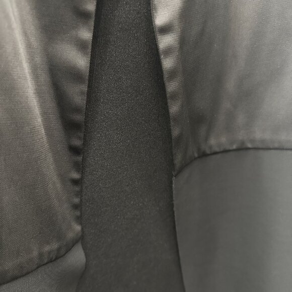 BNWT Zara Long Black Dress Coat Vest like Aritzia All Saints Size S - Picture 3 of 7